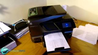 Teste RD  HP Officejet Pro 8600 Plus [upl. by Reinal]