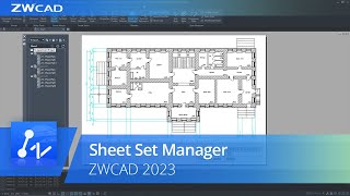 Sheet Set Manager  ZWCAD 2023 Official [upl. by Stillas]