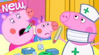 Peppa Pig Tales ❤️‍🩹 The Sick Day 🩺 BRAND NEW Peppa Pig Episodes [upl. by Norrab516]