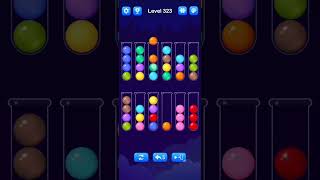 Ball Sort Level 323 Walkthrough Solution AndroidiOS [upl. by Rothschild345]