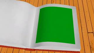 Book opening green screen  Green screen book opening video  Green screen  VFX BY ME [upl. by Anrahs]