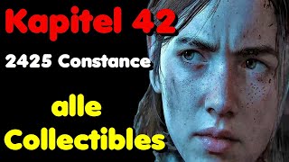 The Last of Us Part 2 Collectibles Kapitel 42 2425 Constance Artefakte Sammelkarten Münzen Safes [upl. by Schroeder]