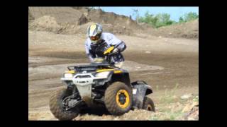 Essais CanAm Outlander 800R Xxcmp4 [upl. by Hsakaa]