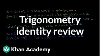 Trigonometry identity reviewfun  Trig identities and examples  Trigonometry  Khan Academy [upl. by Nylinnej]