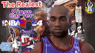 The Realest Vince Carter NBA 2k24 Face Creation Kobe Bryant Edition 🔥🔥 [upl. by Dnalhsa]