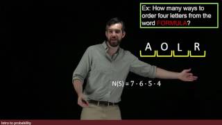 Permutations How many ways to rearrange the letters in a word [upl. by Eiba]