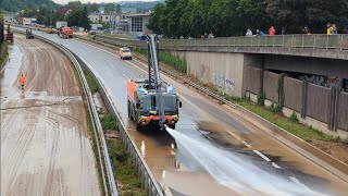 3624 EbersbachFils ein Tag nach der Flutwelle [upl. by Rabkin]