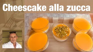 Come fare una Cheescake salata alla zucca [upl. by Roleat]