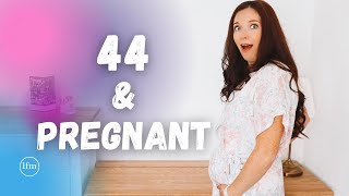 44 AND PREGNANT natural pregnancy [upl. by Ayekan770]