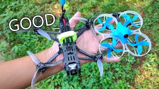 Test FreeStyle BetaFPV 85 Pro Dan BetaFPV X Knight [upl. by Anella]