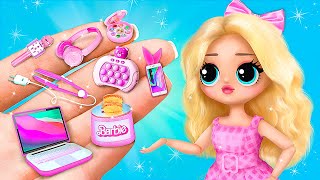 Các tiện ích dành cho cho búp bê Barbie – 30 ý tưởng cho LOL [upl. by Eudora]