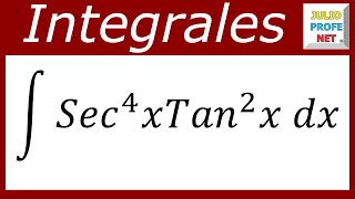 INTEGRALES TRIGONOMÉTRICAS  Ejercicio 2 [upl. by Noreh442]