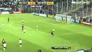 Fecha 04 Copa Libertadores de América  Colo colo 2  3 Cerro Porteño [upl. by Entirb]