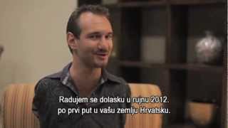 Nick Vujicic u Hrvatskoj [upl. by Lanoil]