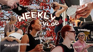 WEEKLY VLOG  brwi permanentne bruksizm lęk przed lekarzami [upl. by Nahem]