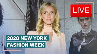 Nicky Hilton at the Monse Fall Pop Up  NYFW  E News [upl. by Lienet50]