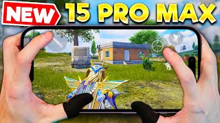 PUBG MOBILE iPhone 15 Pro Max Gameplay  Unboxing [upl. by Schnur939]