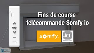 Remise à zéro d’un volet roulant io  RTS Somfy et réglage de fins de course  Somfy [upl. by Engenia]