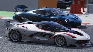 Ferrari FXX K Circuit de BarcelonaCatalunya [upl. by Vescuso643]