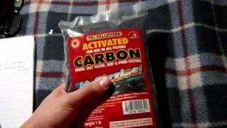 Aquarium Carbon  Tri Base Pelletized Carbon Filter Media [upl. by Aehcim270]