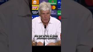 Gasperini parla della finale persa🔥⚽calcio [upl. by Wilcox]