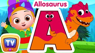 Baby Takus World  ABC Dinosaurs with Phonics  ChuChu TV Nursery Rhymes amp Toddler Learning Videos [upl. by Nodmac]