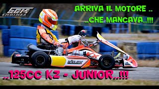 SGM Severi Racing Kart  Motore 125cc KZJUNIOR [upl. by Litton]