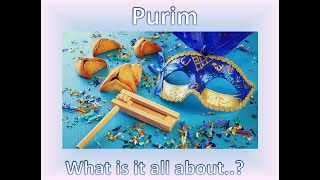 Purim  Story traditions and symbols [upl. by Klos]