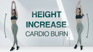 INCREASE HEIGHT amp LOSE WEIGHT l 2 Million View Renewal Belly Fat Burn amp Hourglass Body Workout [upl. by Bailie]