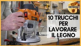 10 modi per fissare il legno  Falegnameria lavorazione del Legno [upl. by Kirenoj]