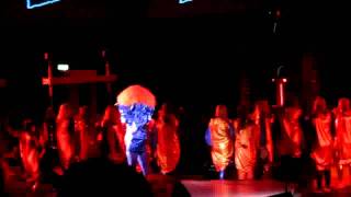 Björk  Biophilia project with tesla coils Live at MIFavi [upl. by Attem]