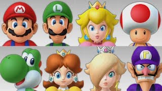 Mario Party 10  All Characters [upl. by Jerz]