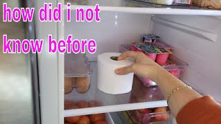 Put a Roll of Toilet paper in your Fridge and you will be surprised what happens [upl. by Rehpotsihc]