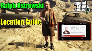 Ralph Ostrowski Bail Bond 1 GTA 5 Location Guide [upl. by Lehsar442]