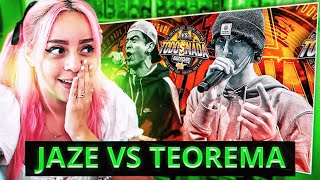 REACCIONO A LA BATALLA DE TEOREMA VS JAZE EN GOD LEVEL🤑 AUTENTICO BATALLÓN 🔥 [upl. by Othello]