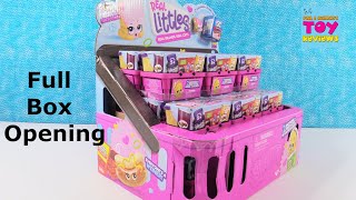 Shopkins Real Littles Full Case 2 Pack Blind Bag Opening Toy Review  PSToyReviews [upl. by Nilorac]