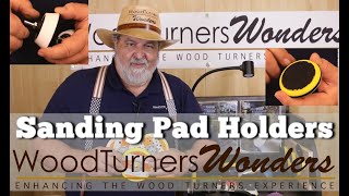 Sanding Pad Holders from Woodturners Wonders [upl. by Anomor409]