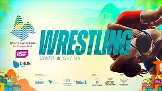 ISF U15 Gymnasiade Rio 2023  Wrestling  248 [upl. by Ryder196]