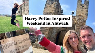 Alnwick Castle  Hallow amp Crux Hotel  Barter Books  Harry Potter Themed Weekend  September Vlog [upl. by Anoet]