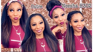 Outre Half Wig Quick Weave Neesha H302  Sheisvaree [upl. by Nariko]