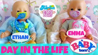 🤗 Wow Baby Born Twins Day In the Life  Super Compilation Feeding  Changing  Outings  Bath [upl. by Karl]