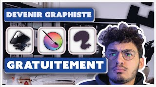 Devenir graphiste sans dépenser un centime 💸 💰 Sites et Logiciels gratuits [upl. by Enoob289]