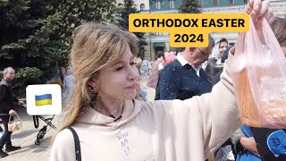 Orthodox Easter in Ukraine Kyiv 2024 [upl. by Antin8]