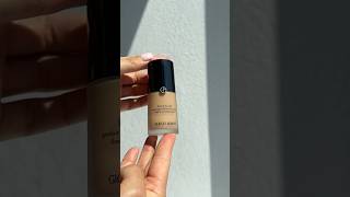 Giorgio Armani Luminous silk foundation 35 ✨ Olive undertone giorgioarmani foundation swatches [upl. by Wolgast]