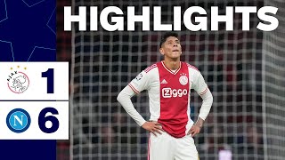 Highlights Ajax  Napoli  UEFA Champions League [upl. by Tertius281]