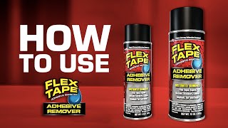 How to USE Flex Tape® ADHESIVE REMOVER [upl. by Yeniar377]