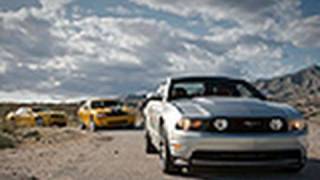 Pony Car Wars 2011 Ford Mustang GT vs Camaro SS and Challenger SRT8 [upl. by Simmie]