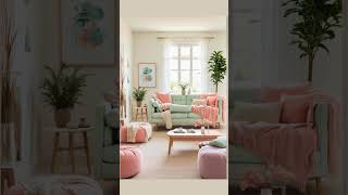 20 Inspirational Pastel Living Room trends 2024 interiordesign shorts homedecor viral Trending [upl. by Milly614]