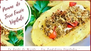 POMME DE TERRE FARCIE VÉGÉTALE  RECETTE VEGAN amp SANS GLUTEN [upl. by Muffin454]