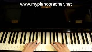 E flat Major Contrary Motion Scale [upl. by Guy932]